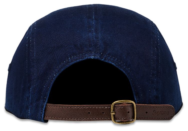 Supreme Washed Chino Twill Camp Cap Indigo