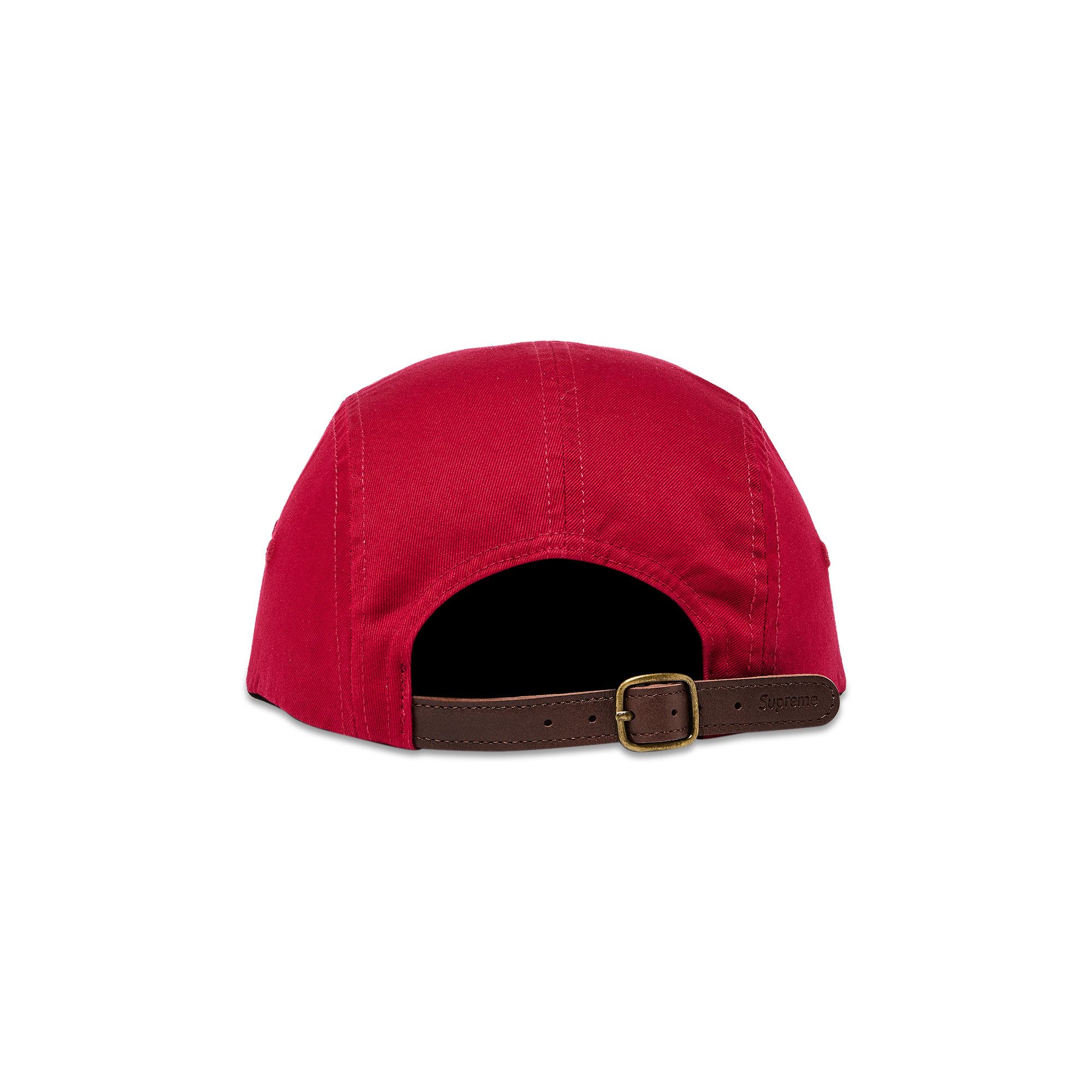 帽子 Supreme Washed Chino Twill Camp Cap Red Supreme washed chino twill camp cap red box logo hat FW18 | eBay