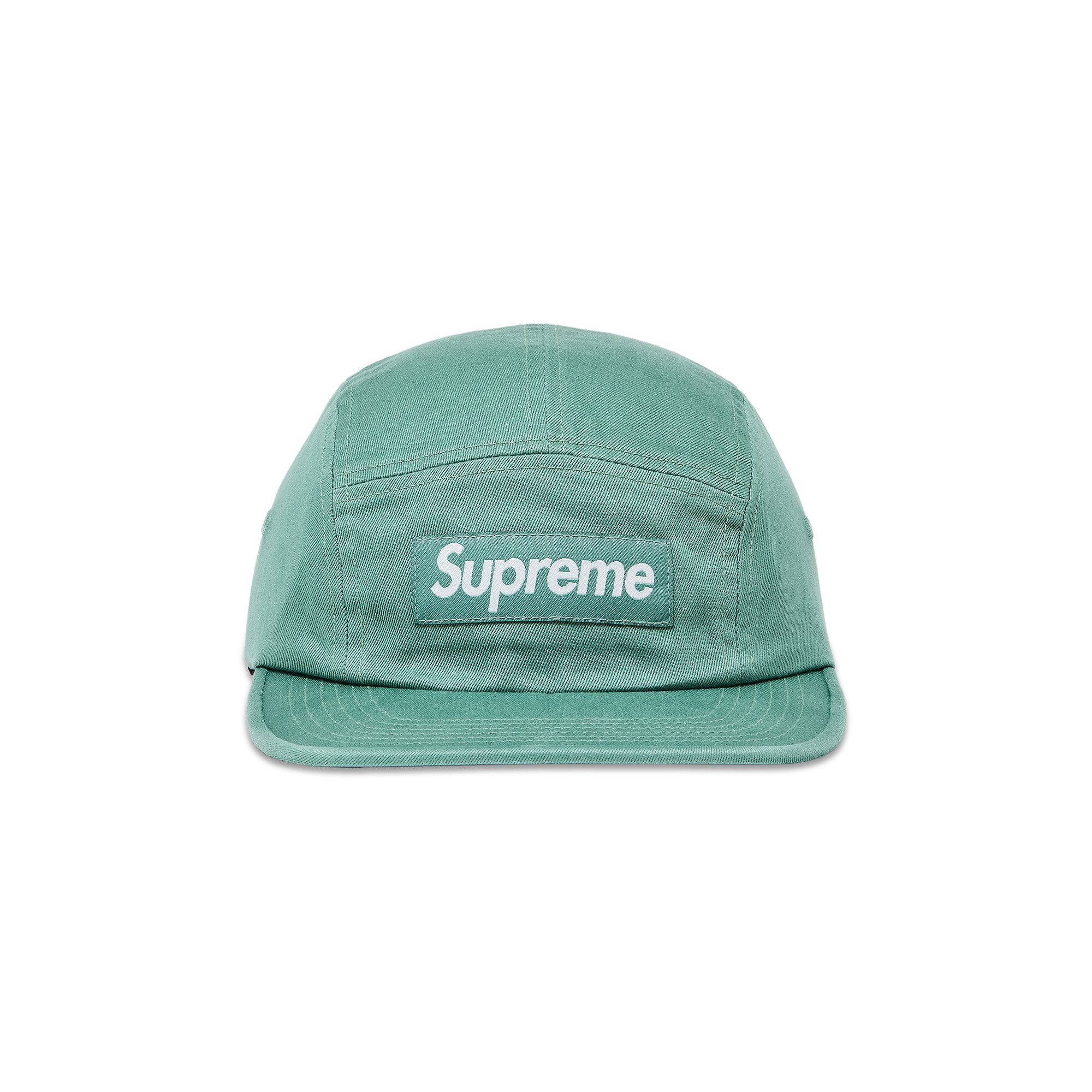 Buy Supreme Washed Chino Twill Camp Cap 'Sage' - SS25H40 SAGE | GOAT