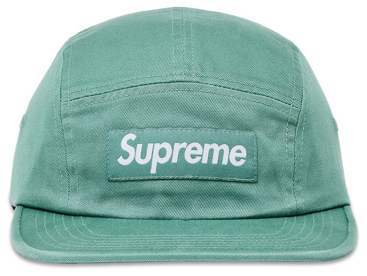 Supreme Washed Chino Twill Camp Cap Sage