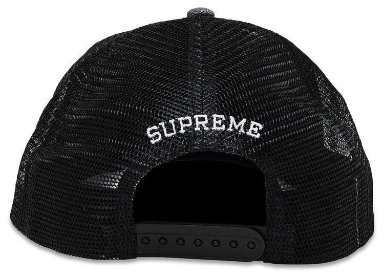 Supreme Reaper Mesh Back 6 Panel Grey