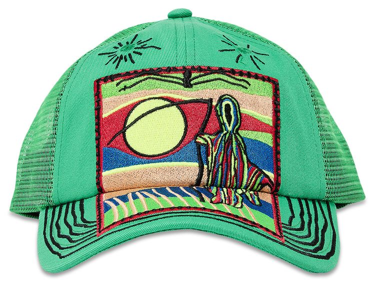 Supreme Reaper Mesh Back 6 Panel Green