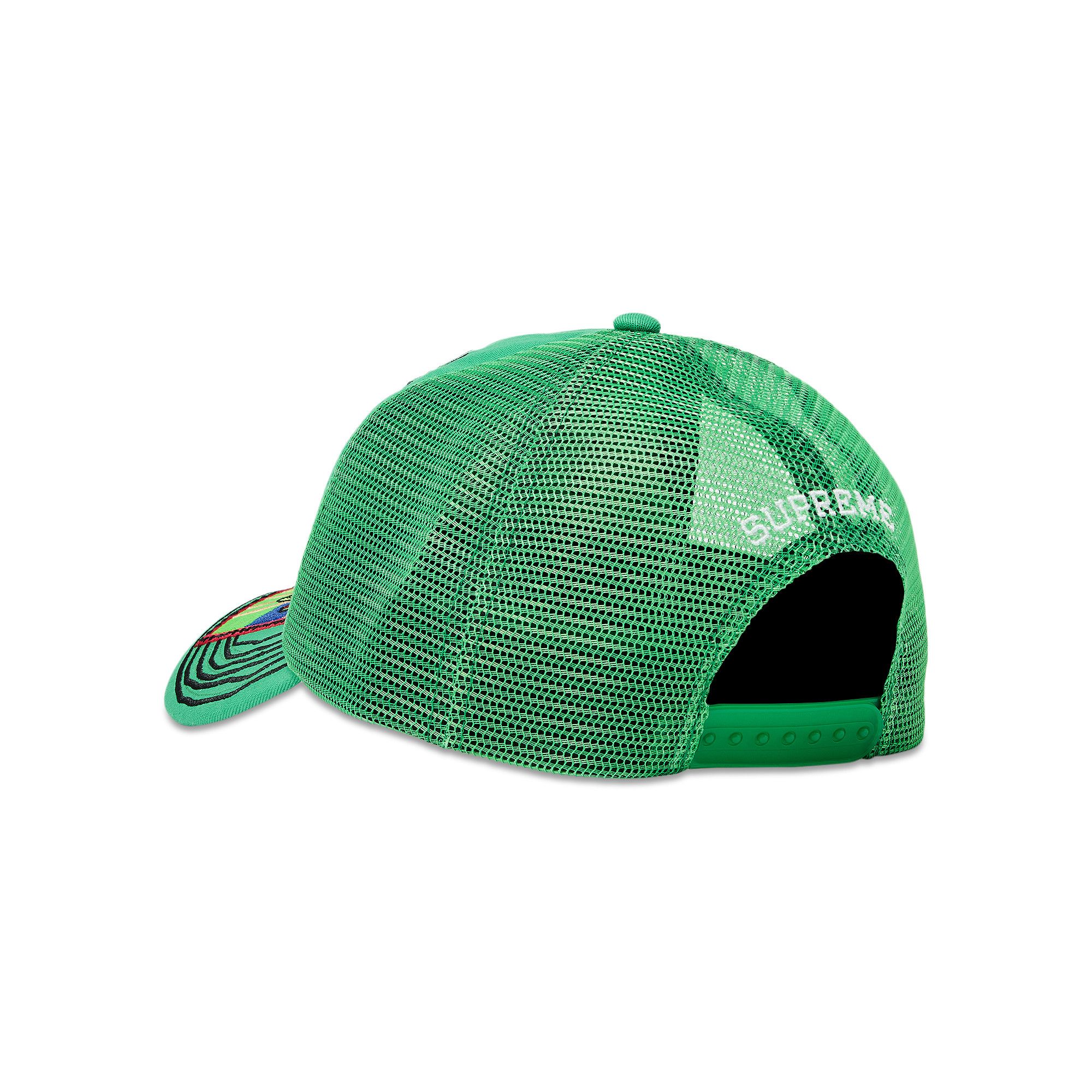 韓国 ファッション通販 Buy Supreme Reaper Mesh Back 6-Panel 'Green' - SS25H54 GREEN 帽子
