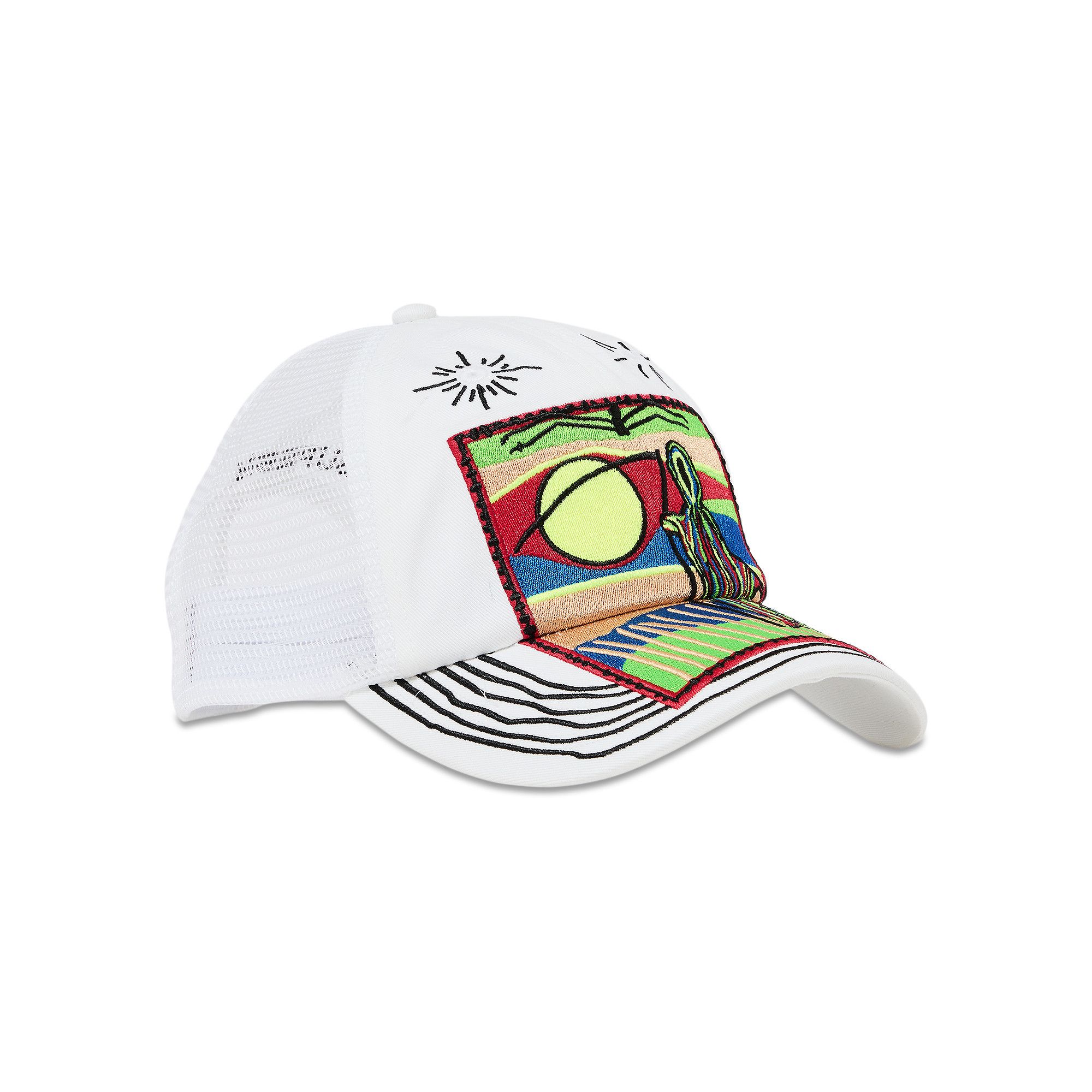 Buy Supreme Reaper Mesh Back 6-Panel 'White' - SS25H54 WHITE | GOAT