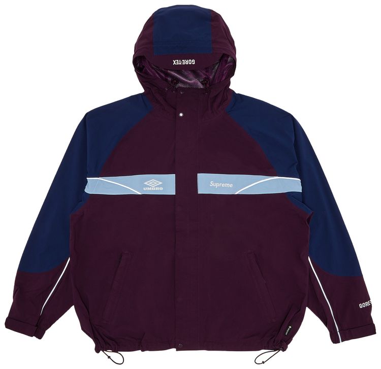 Supreme x Umbro GORE TEX Hooded Jacket Dark Purple