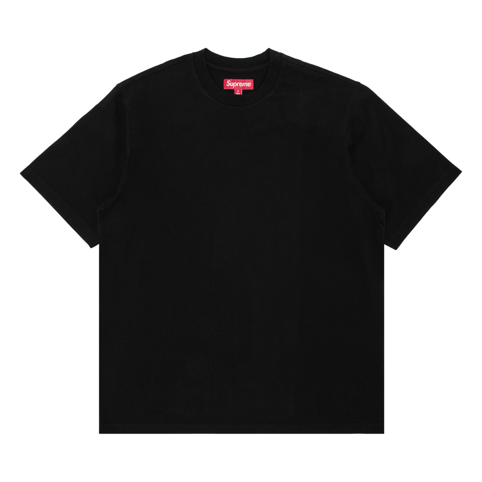 Buy Supreme Brushed Arc Short-Sleeve Top 'Black' - SS25KN25 BLACK