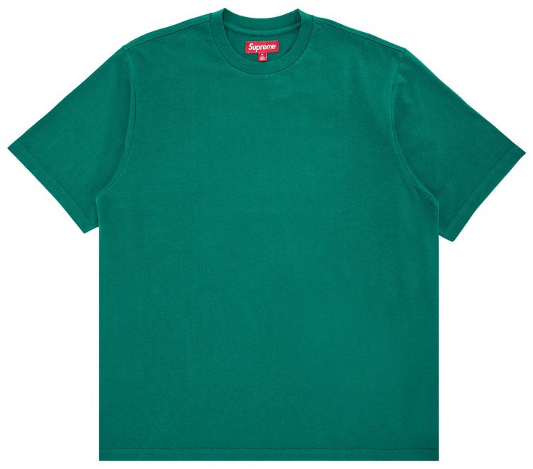 Supreme Brushed Arc Short Sleeve Top Green