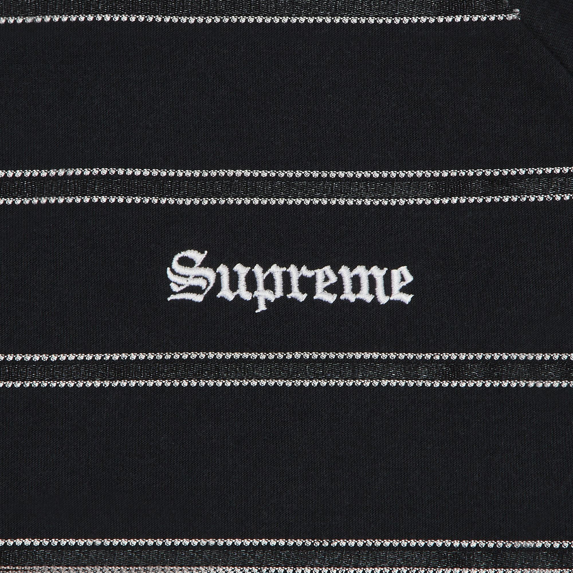 Buy Supreme x Umbro Stripe Soccer Jersey 'Black' - SS25KN65