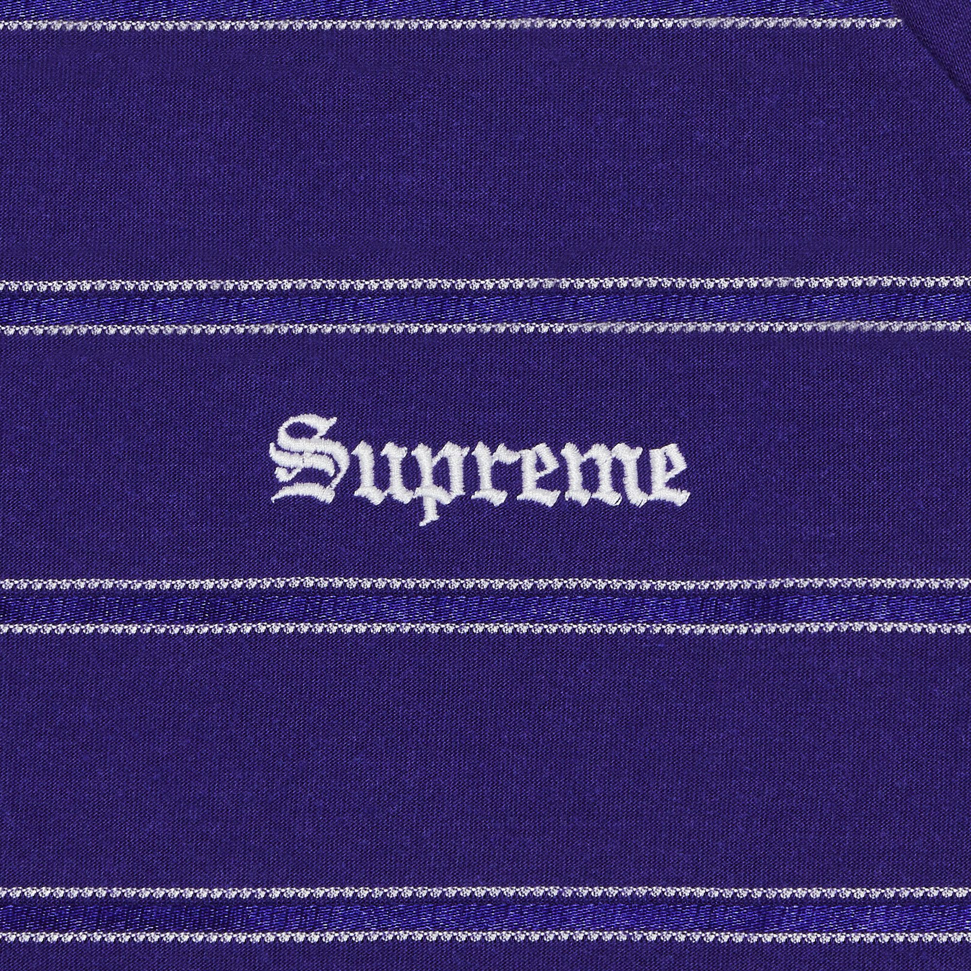 【SUPREME XUMBRO】STRIPE SOCCER JERSEY PURPLE 25SS Buy Supreme x Umbro Stripe Soccer Jersey 'Purple' - SS25KN65