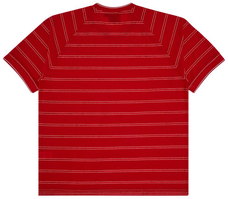 Supreme x Umbro Stripe Soccer Jersey Red