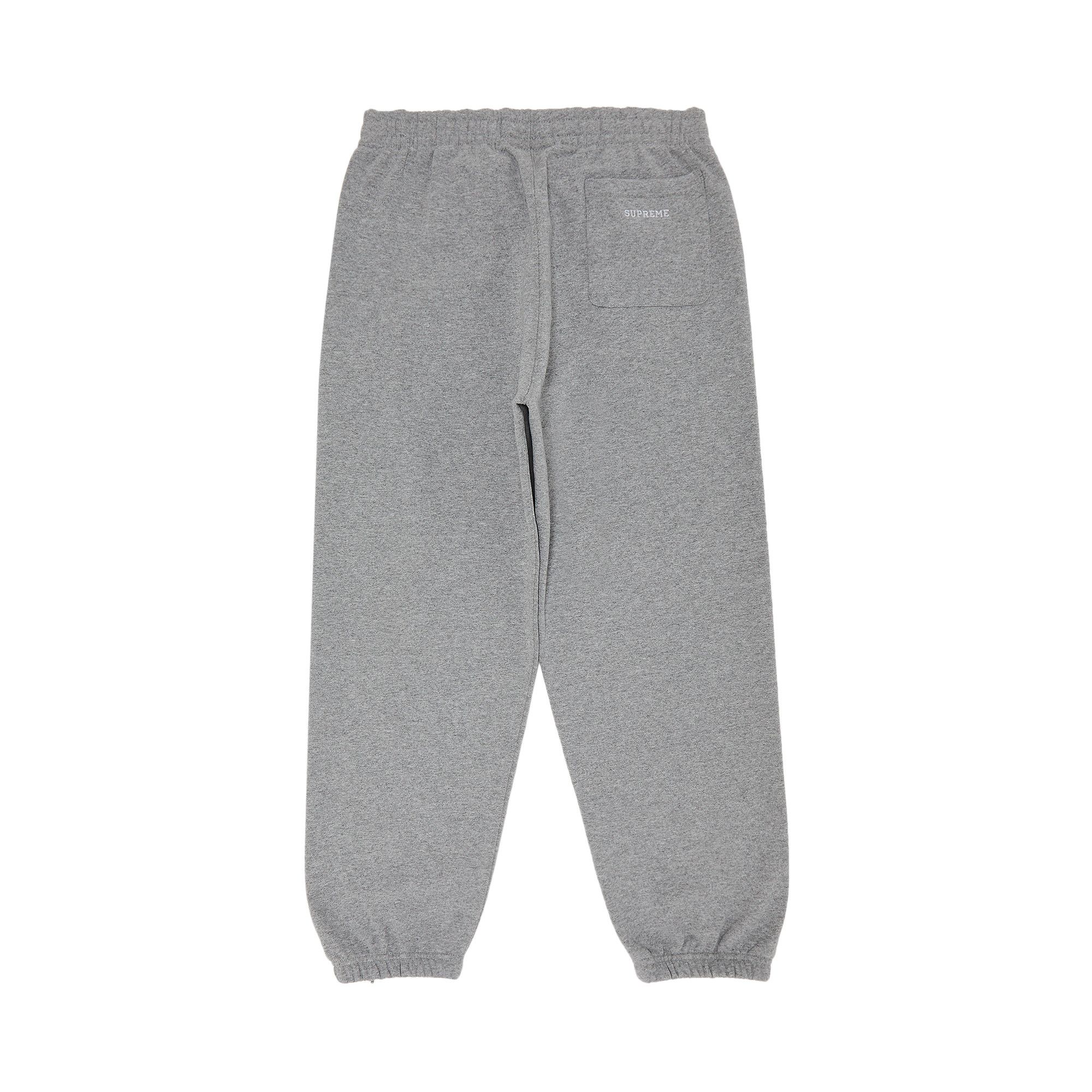 Buy Supreme S Logo Sweatpant 'Heather Grey' - SS25P56 HEATHER GREY