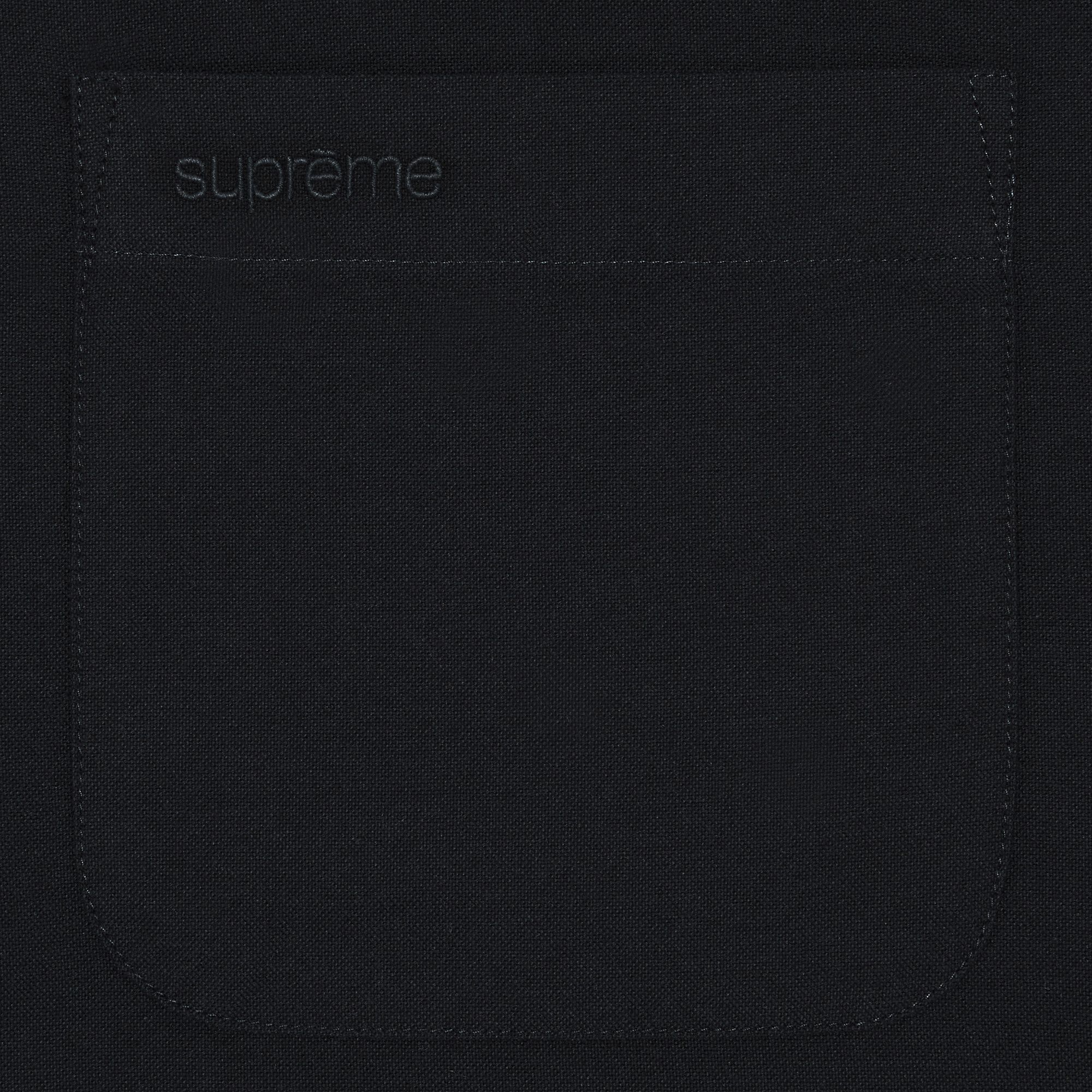 Buy Supreme Loose Fit Oxford Short-Sleeve Shirt 'Black
