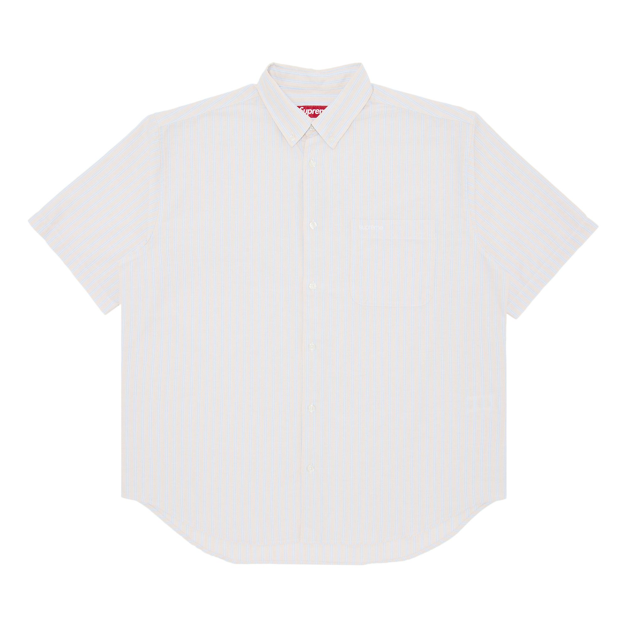 Buy Supreme Loose Fit Oxford Short-Sleeve Shirt 'Light Tan