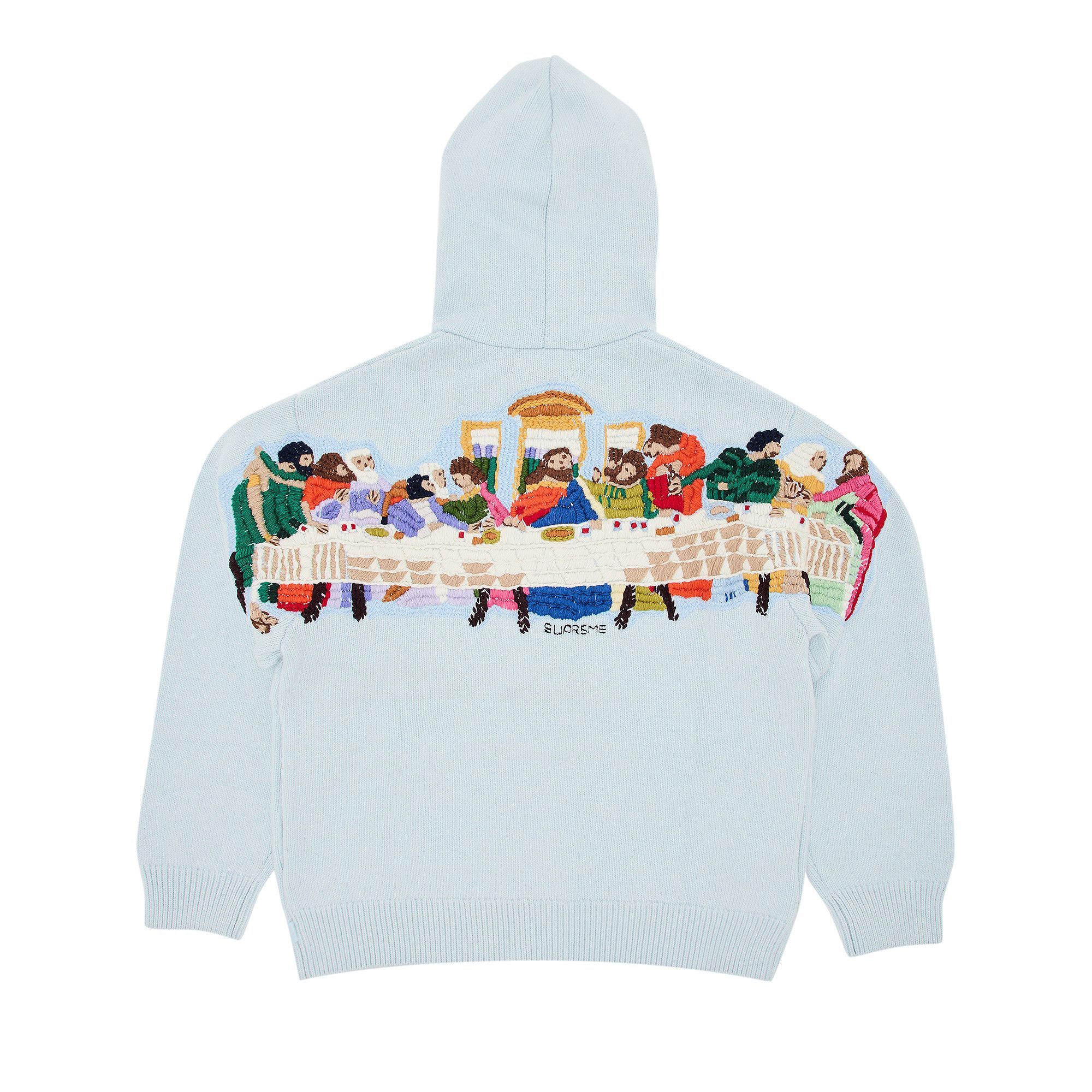 【人気沸騰】 Buy Supreme Last Supper Embroidered Zip Up Hooded Sweater ブルゾン