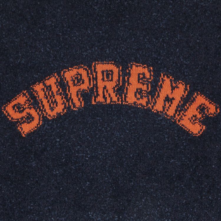 Supreme Textured Arc Sweater Navy