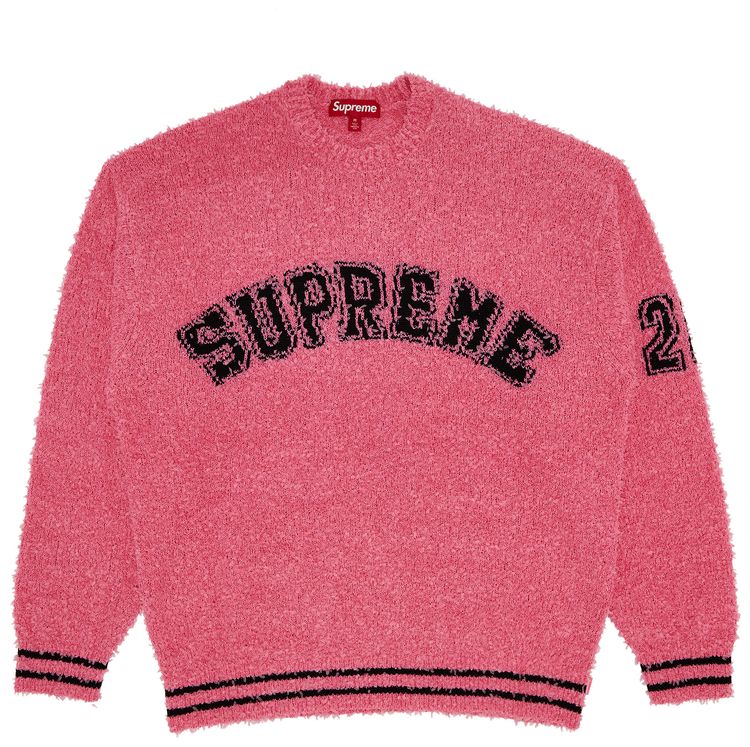 Supreme Textured Arc Sweater Pink