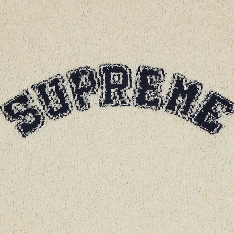 Supreme Textured Arc Sweater Cream