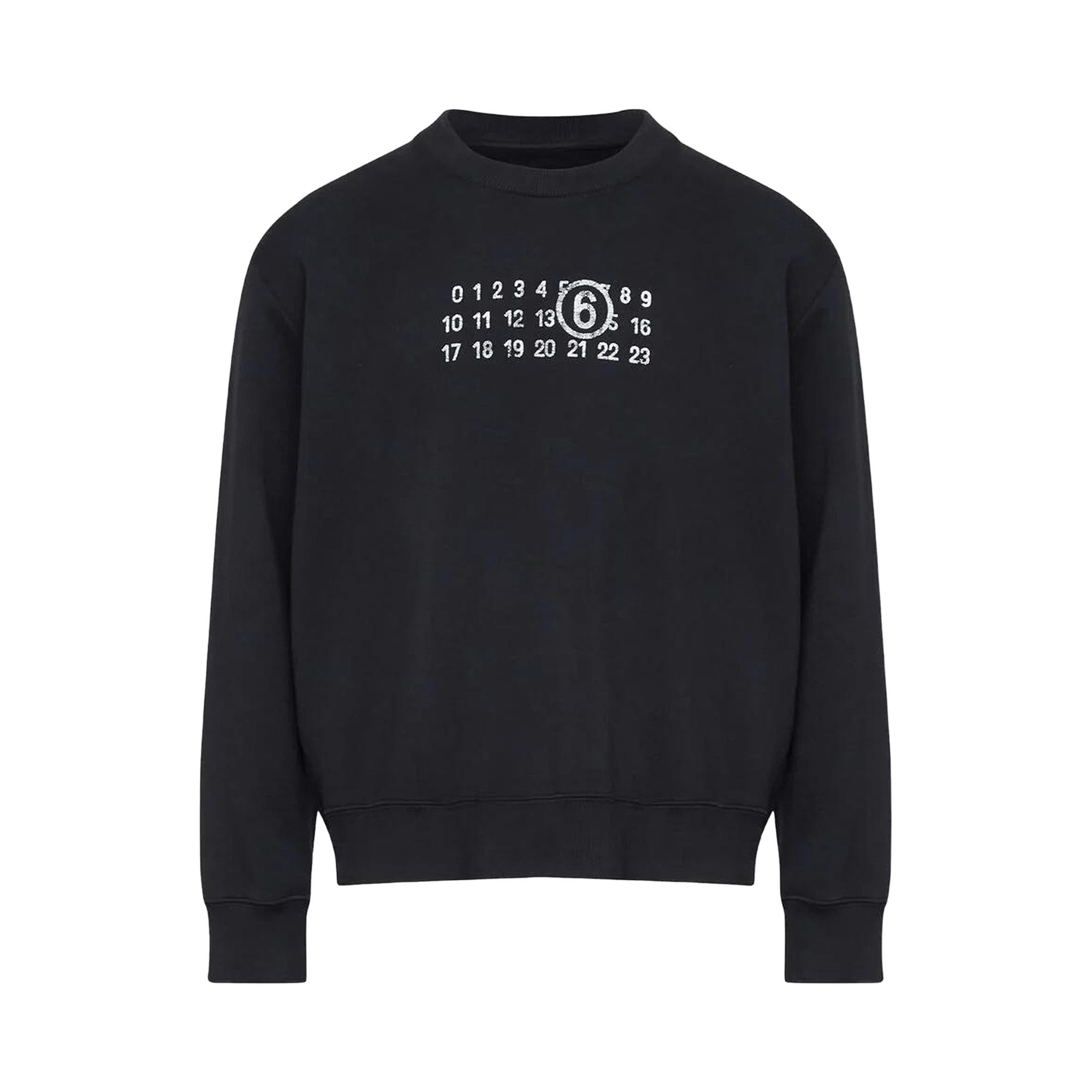 Buy MM6 Maison Margiela Sweatshirt 'Black' - SH2GU0021 M25004 900