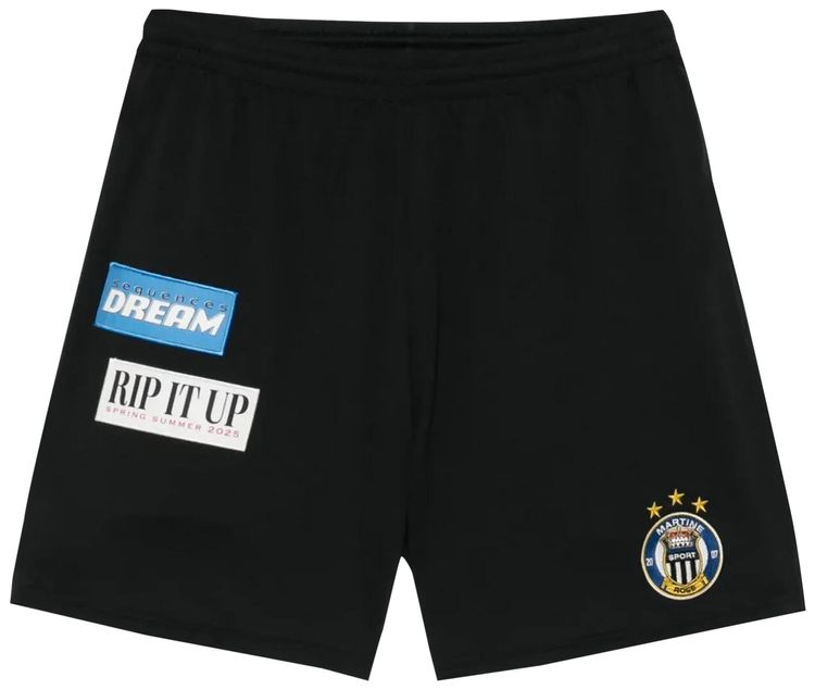 Martine Rose Football Shorts Black