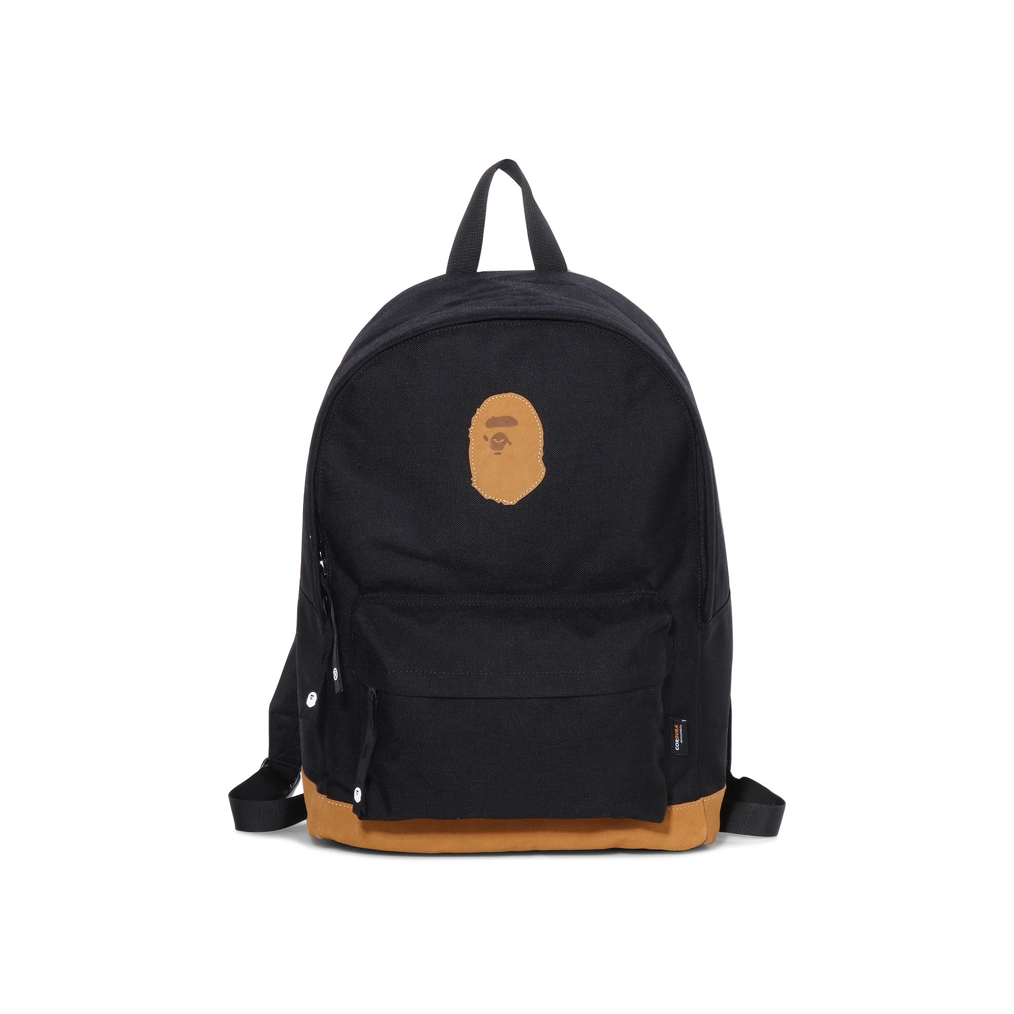 Buy BAPE Ape Head Patch Cordura Daypack 'Black' - 1L30 189