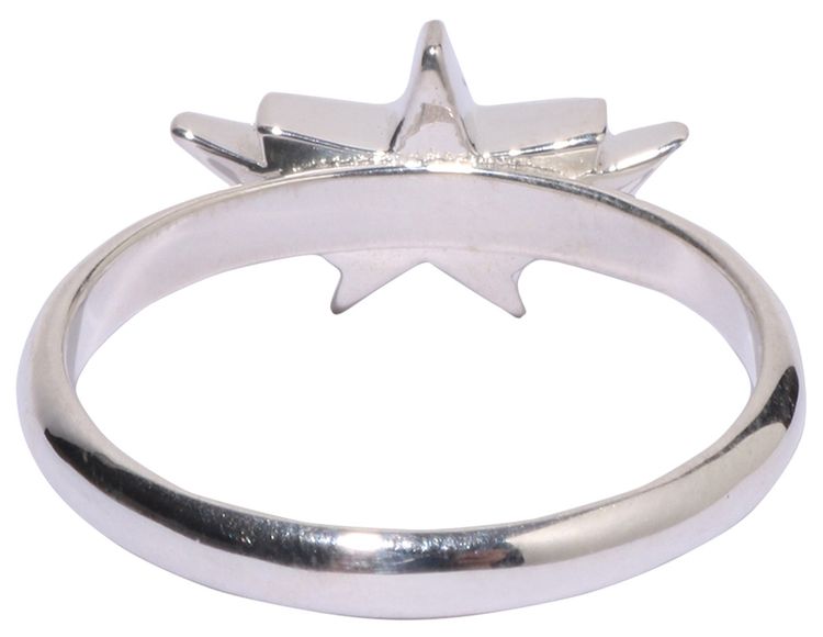 BAPE Twinsta Ring Silver