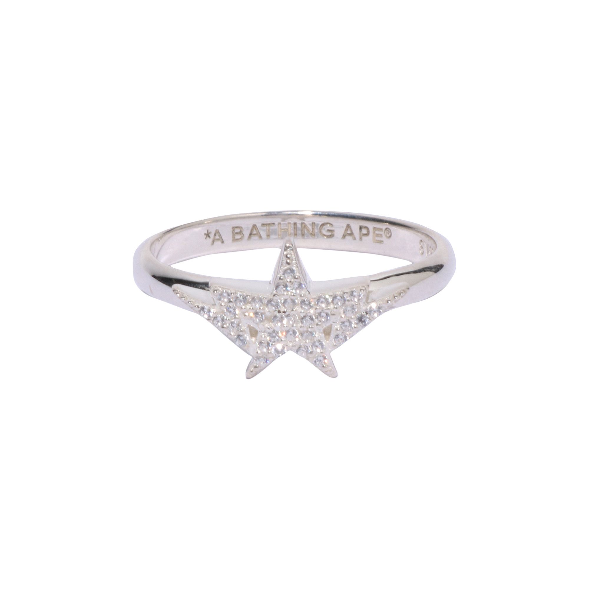 Buy BAPE Twinsta Ring 'Silver' - 1L30 182 069 SILVER | GOAT