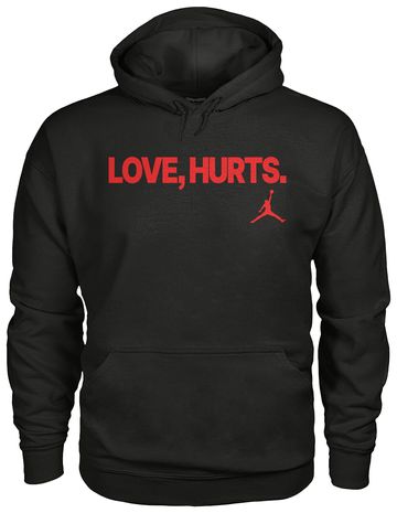 Buy Air Jordan Jalen Hurts Love Hurts Hoodie 'Black/Red' - IQ3843 010