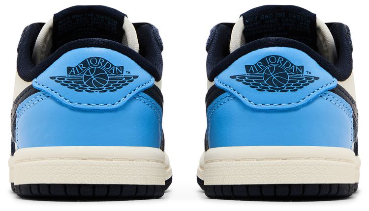 Air Jordan 1 Retro Low OG TD Obsidian UNC