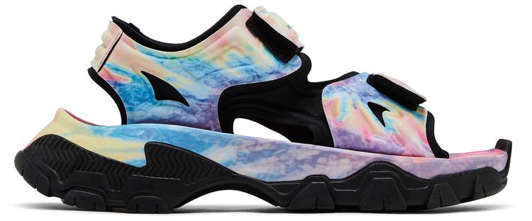 Stella McCartney x adidas Wmns Hika Outdoor Sandal Bliss Pink Frozen Yellow Tie Dye