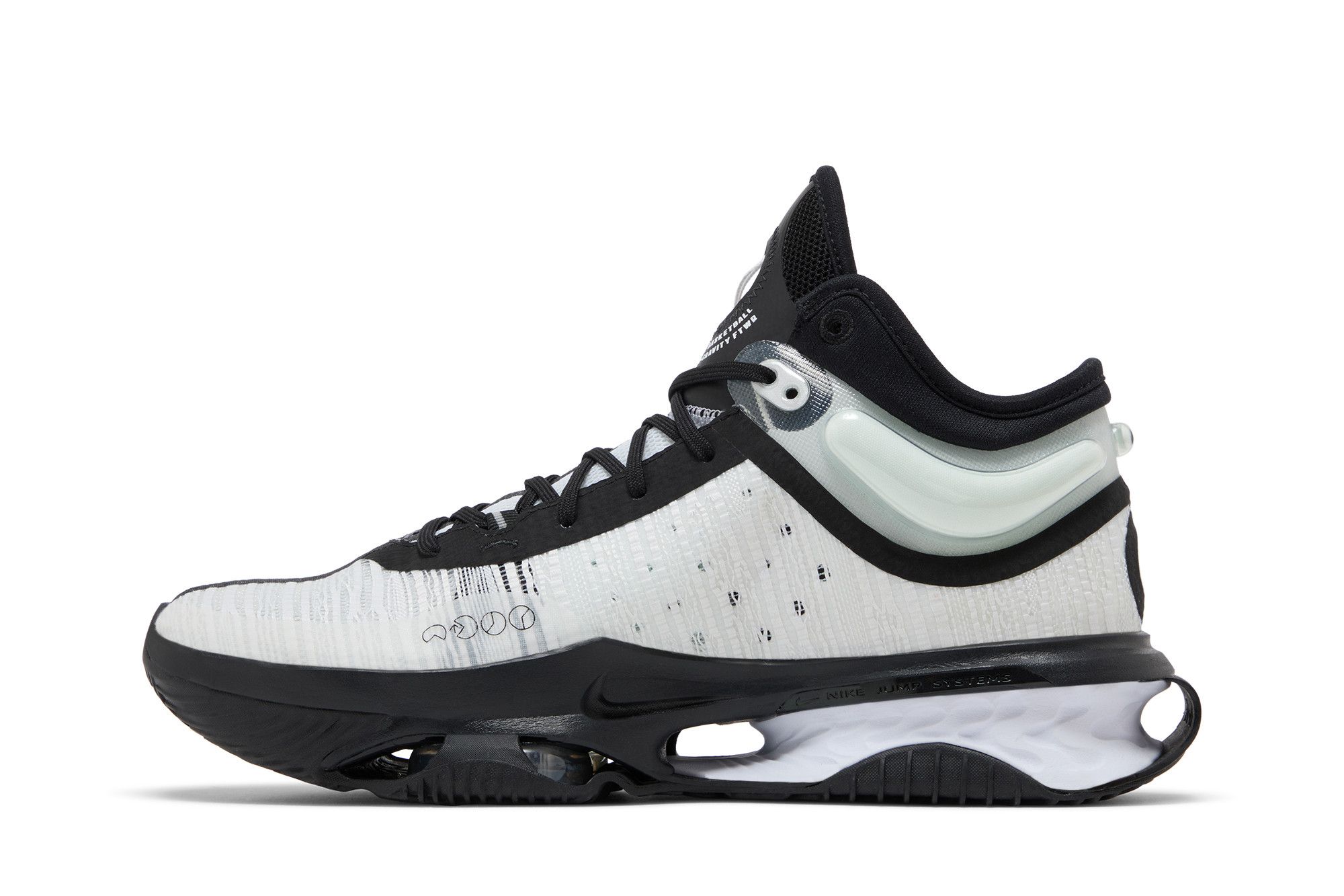 Buy Nike Air Zoom GT Jump 2 TB Promo 'White Black' - DX9189 100 | GOAT