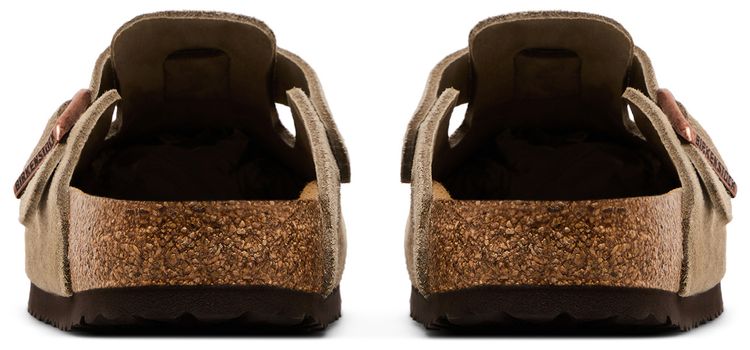 Boston Soft Footbed Suede Narrow Fit Taupe