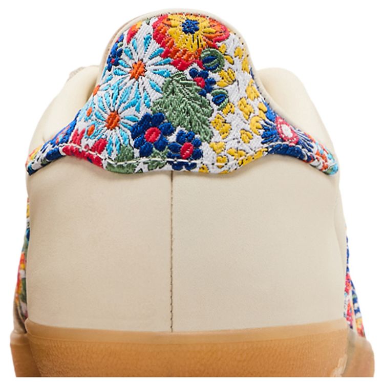 Liberty London x Wmns Gazelle Indoor Floral Embroidery   Off White