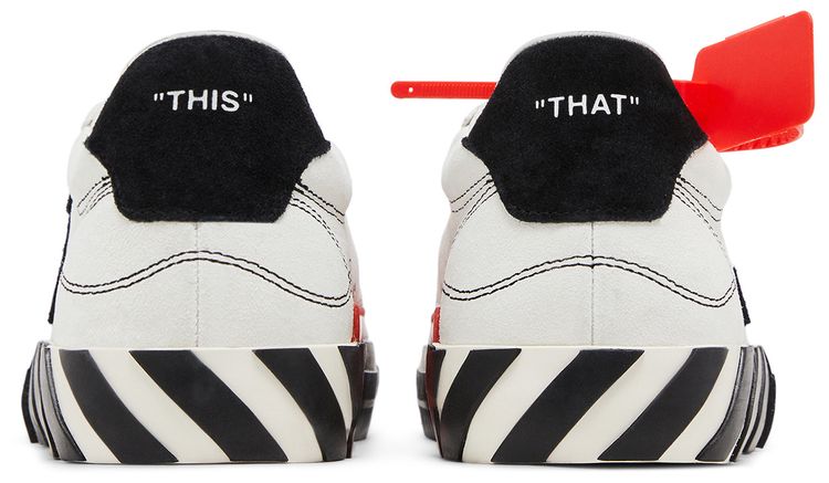 Off White Wmns Arrow Vulcanized Low White Black