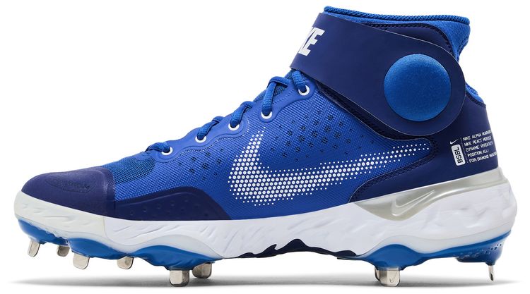 Nike Alpha Huarache Elite 3 Mid Game Royal