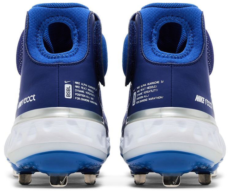 Nike Alpha Huarache Elite 3 Mid Game Royal