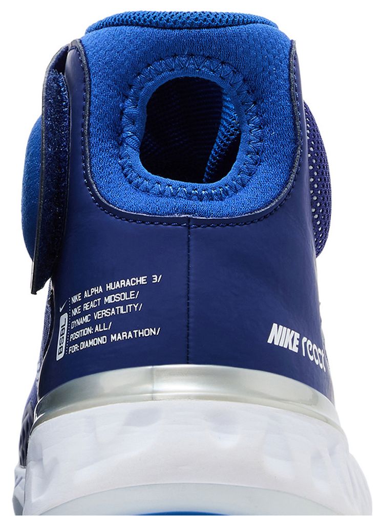 Nike Alpha Huarache Elite 3 Mid Game Royal