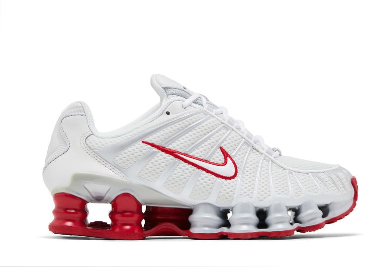Nike Wmns Shox TL Platinum Tint Gym Red