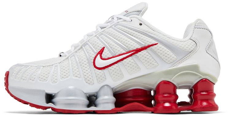 Nike Wmns Shox TL Platinum Tint Gym Red