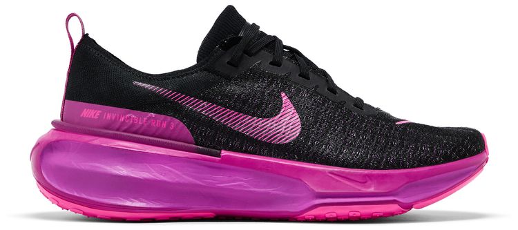 Nike ZoomX Invincible Run Flyknit 3 Black Vivid Grape