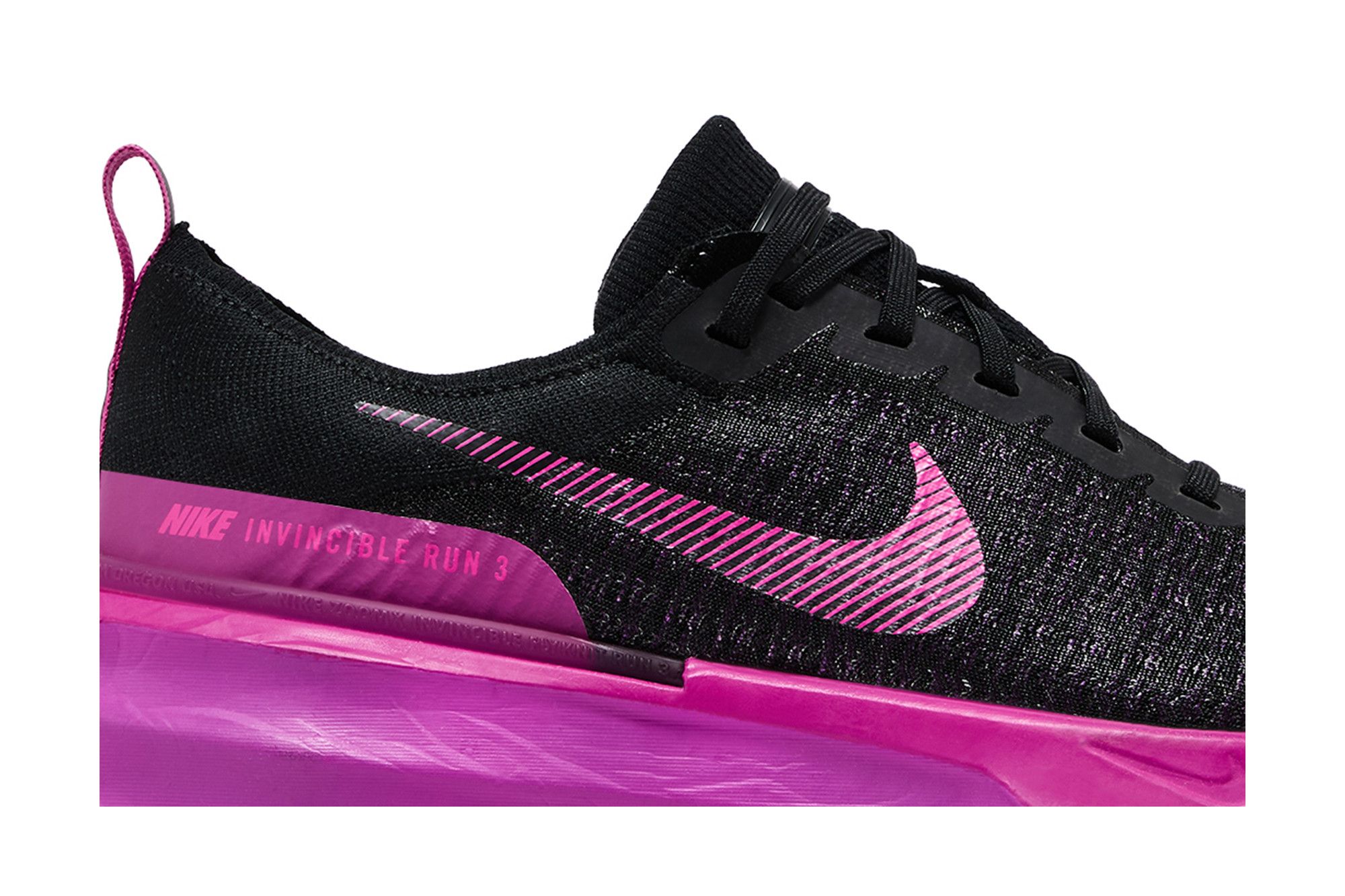Buy Nike ZoomX Invincible Run Flyknit 3 'Black Vivid Grape