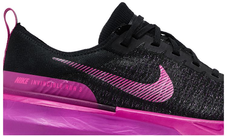 Nike ZoomX Invincible Run Flyknit 3 Black Vivid Grape