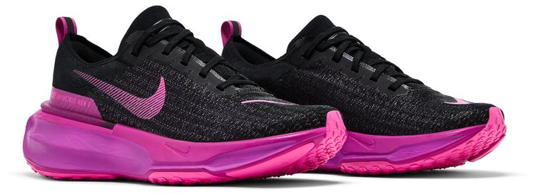Nike ZoomX Invincible Run Flyknit 3 Black Vivid Grape