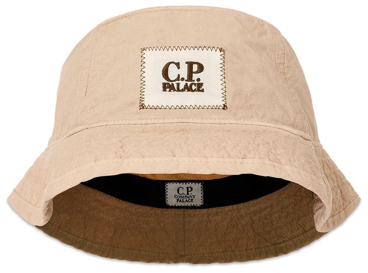 Palace x CP Company Plain Paper Touch Goggle Bucket Hat Stone