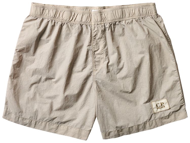 Palace x CP Company Flatt Nylon Swim Short Stone