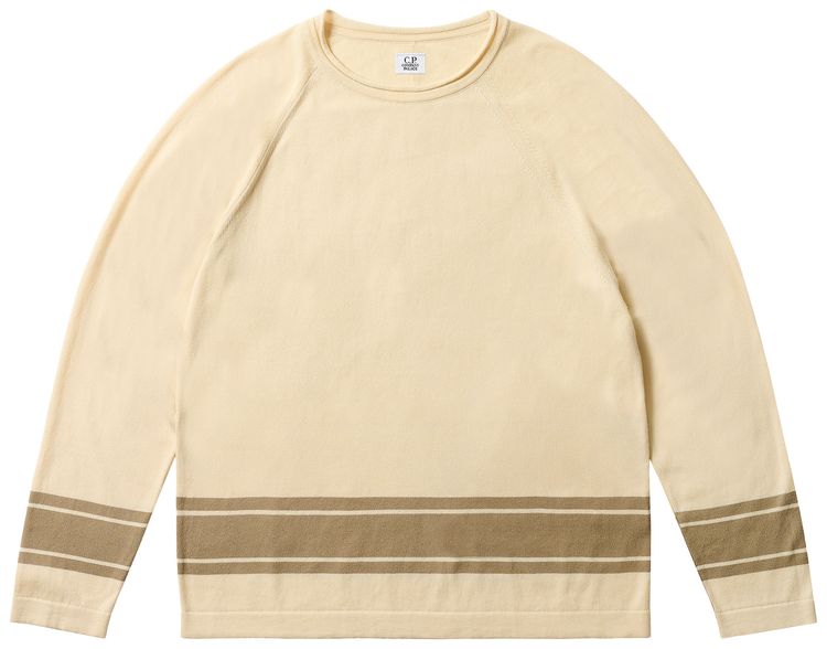 Palace x CP Company Cotton Sea Island Mock Neck Knit Stone