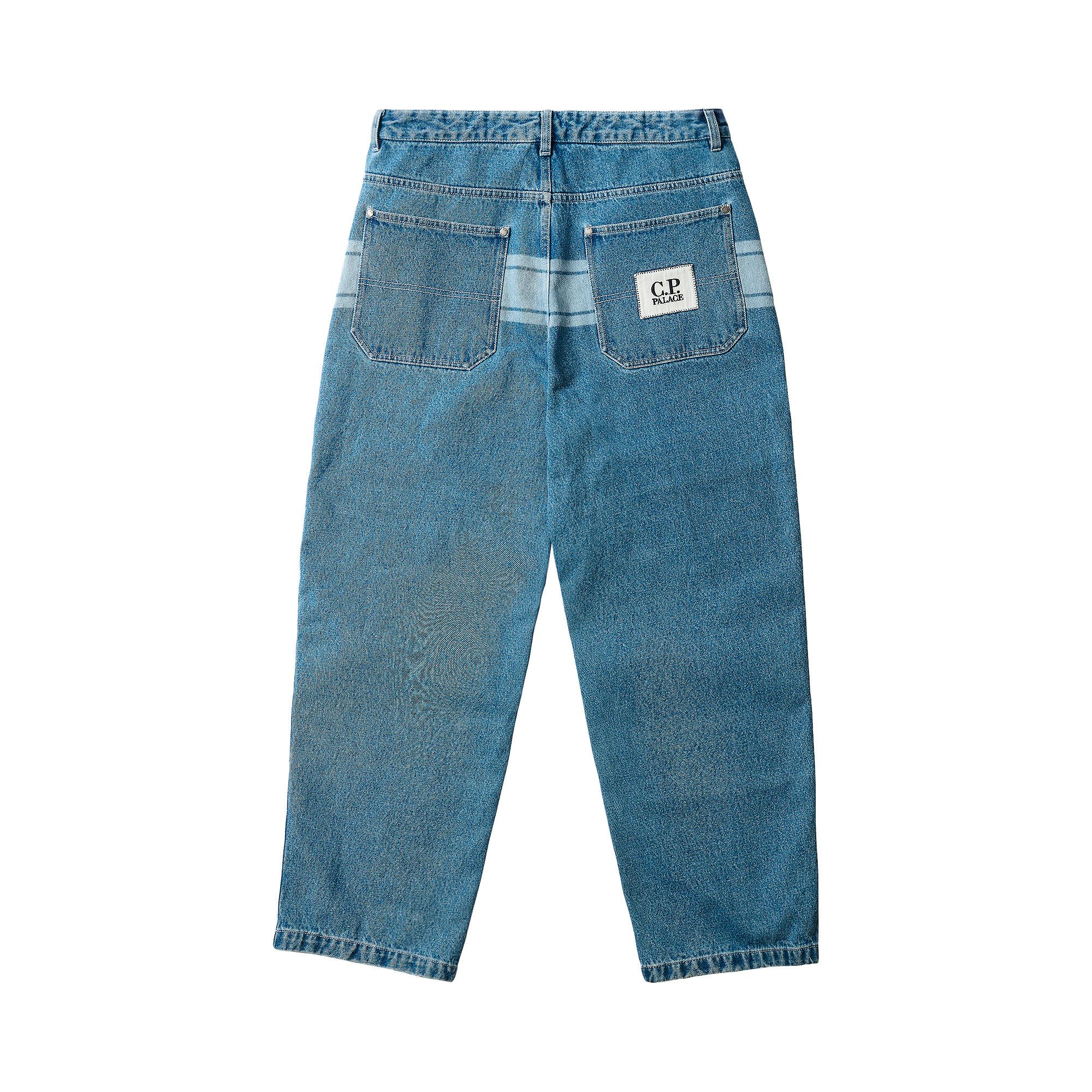 Buy Palace x C.P. Company Denim 14 3/4oz 5-Pocket Pant 'Denim