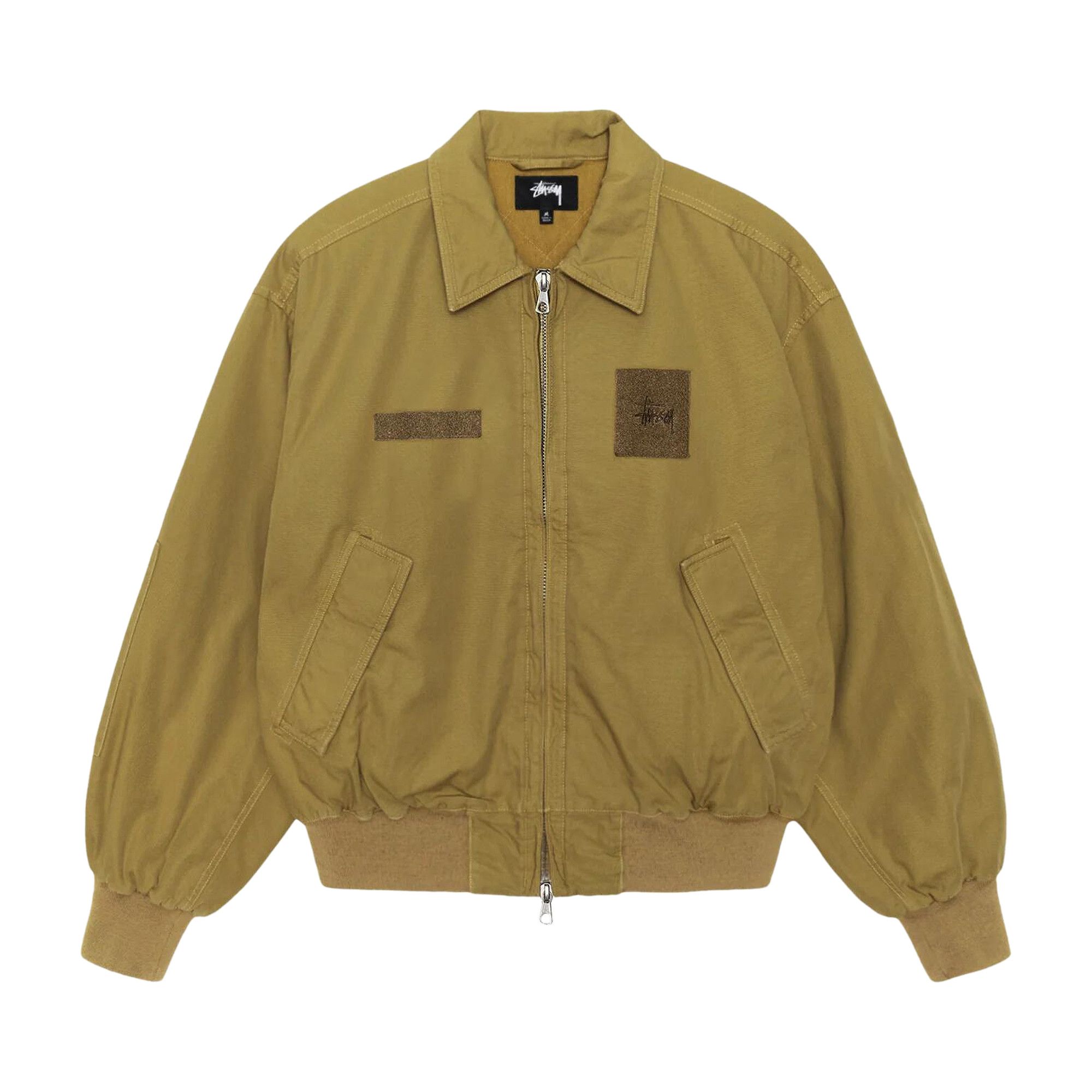 Buy Stussy Flight Bomber 'Golden Olive' - 115837 GOLD | GOAT