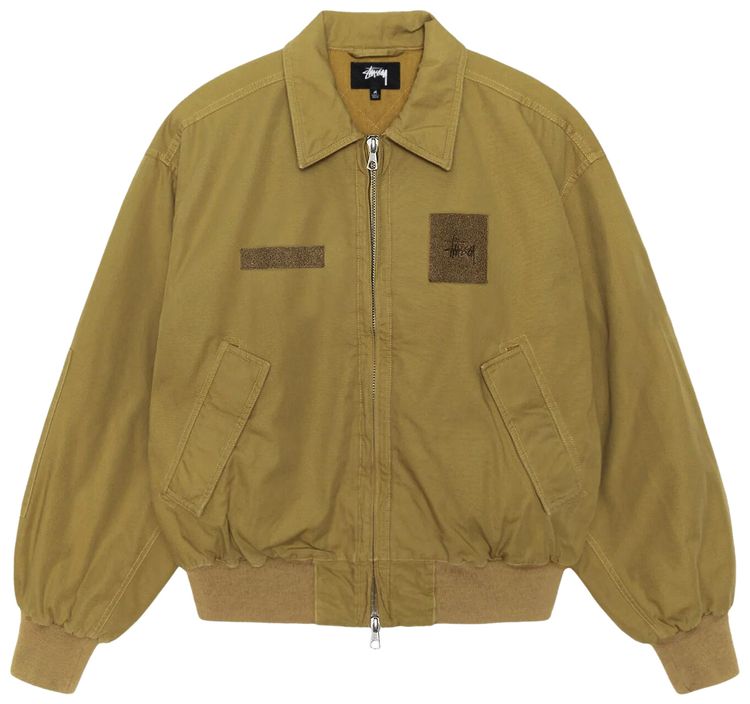 Stussy Flight Bomber Golden Olive