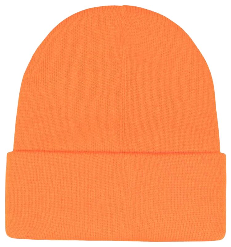 Stussy Cuff Beanie Varsity S Orange