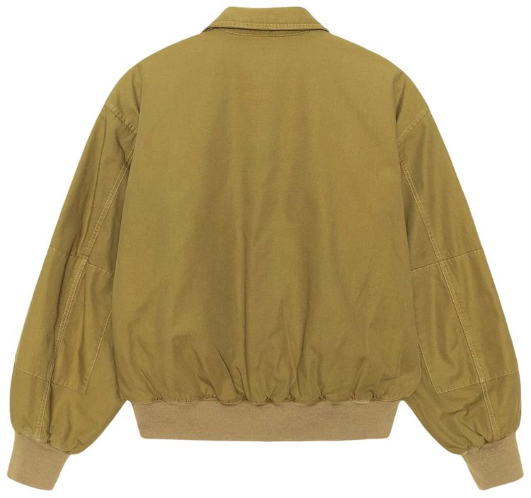Stussy Flight Bomber Golden Olive